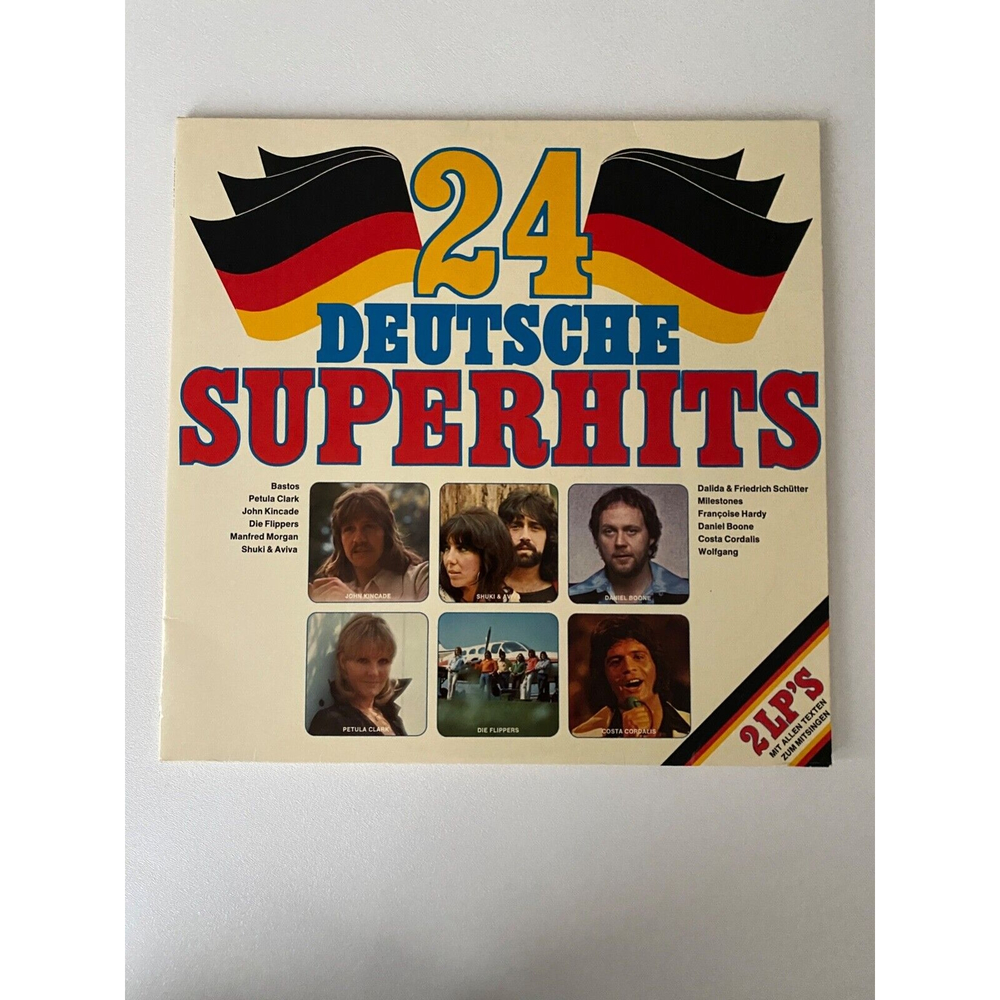 24 Deutsche Superhits 1975 2LP Bellaphon BLS 5530 Various EX Vinyl Record